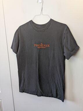 CHARLOTTE CARDIN Phoenix Tour Tee shirt Women Size Medium Black Color